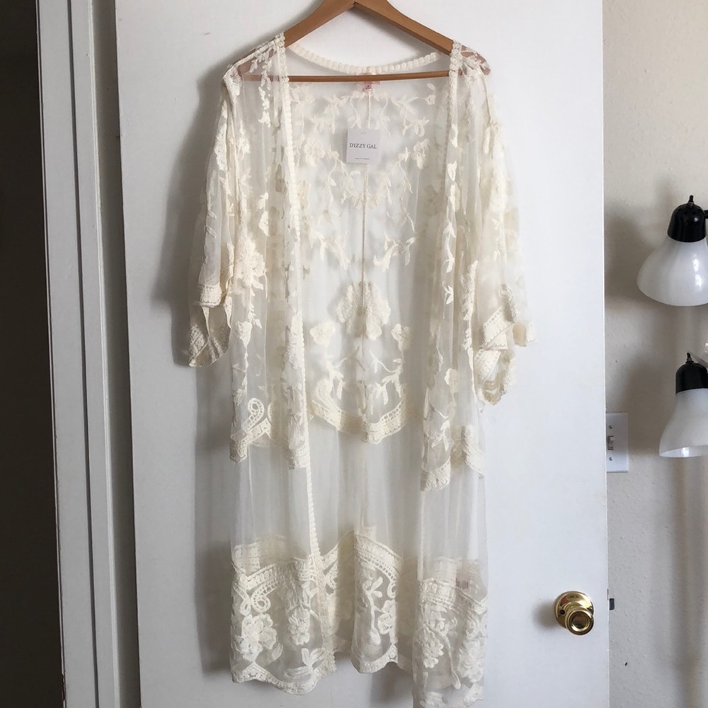 BRAND NEW lacy cardigan